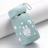 elvesmall  -  1pc 320ml Rabbit Cute Insulating Bottle Portable Home Female Office Water Cup Stainless Steel Insulated Coffee Cup Vacuum Bottle