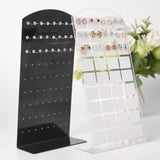 elvesmall 48/72 Holes Creative Jewelry Earrings Studs Display Rack Portable Necklace Stand Storage Holder Fashion Organizer Storage Box