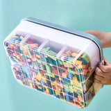 elvesmall  Lego Organizer Box Children's Toy Storage Box Lego Sorting Storage Box Building Block Classification Boxcase Kid Toy Organizer