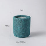 elvesmall Cement Cup Candle Large Scented Candle Matte Glass Nordic Home Decoration Luxury Wedding Living Room Industrial