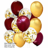 elvesmall 30pcs Globos Confetti Latex Balloons Wedding Decoration Baby Shower Birthday Party Decor Clear Air Balloons Valentine'S Day