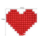 elvesmall Heart Shaped Background Wall Foil Balloon Love Letter Balloons for Wedding Party Happy Valentines Day Home Decoration Supplies