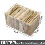 elvesmall Clothing Storage Organizer Box Cabinets Drawer Pants Organizer Underwear T-Shirt Panties Socks Storage Box Save Wardrobe Space