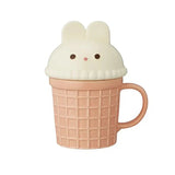 elvesmall  -  Cute Animal Coffee Cup Kawaii Cat Bunny Bear Ceramic Mug For Tea Milk Water Juice Mocha Lovers Breakfast Cup Birthday Gift 350ml