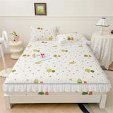 elvesmall Summer Cooling Mattress Cover Couple Cool Sleeping Mat Korean Lace Latex Cold Feeling Sheet Double Folding Bed Protection Pad