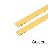 elvesmall 5M Waterproof Gold Tape Tile Gap Sticker Self-adhesive for Ceiling Background Wall Decor Line Decal Furniture Edge Banding Strip