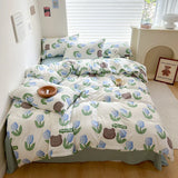elvesmall Duvet Cover 220x240 Bed Sheet Set Quilt Bedding Set Sheet Double Bed Duvet Cover Bed Sheet Bedding Set King Size Single Bed Set