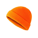 elvesmall 20 Colors Winter Warm Casual Short Thread Hip Hop Beanies Hat Korean Adult Women Men Elastic Wool Knitted Skull Cap Wholesale