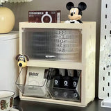 elvesmall  -  Office Coffee Capsule Storage Box Simple Home Desktop Skin Care Cosmetics Snacks Water Cup Sundries Organizer Rack