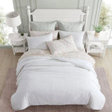 elvesmall  Cotton Reversible Bedding Set With Matching Sham(s) Comforter Sets Bed Linen Set Farmhouse Home Décor Freight free