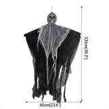 elvesmall Halloween Hanging Skull Ghost Ornament Haunted House Decoration Horror Props Halloween Party Home Indoor Outdoor Yard Bar Decor