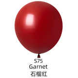 elvesmall 2/5Pcs Large Red Balloons Giant 18Inch Latex Balloons Jumbo Balloons for Birthday Wedding Party Baby Shower Carnival Decorations