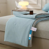 elvesmall Summer Cooling Blanket Breathable Cool Down Air Condition Quilt Lightweight Summer Comforter with Double Side Cooling Fabric