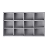 elvesmall Velvet Jewelry Storage Box Necklace Stackable Display Tray Bracelet Earring Organizers DIY Handicrafts Drawer Box Organizer Box