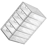 elvesmall  Drawer Type Desktop Organizer Multi-functional Sundries Storage Box Clear Container for Pen Jewelry Makeup Plastic