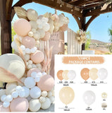 elvesmall Macaron Pink Balloon Garland Arch Kit Wedding Birthday Party Decorations Kids Adult Baby Shower Decor Ballon Wedding Supplies