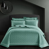 elvesmall  100% cotton Luxury Bedspread on the bed Plaid Euro bed cover quilted Mattress topper bed linen coverlet Bedspreads for bed sheet