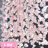 elvesmall 1.8M Silk Sakura Cherry Blossom Vine Lvy Wedding Arch Decoration Layout Home Party Rattan Wall Hanging Garland Wreath Slingers