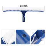 elvesmall Professional 18'' Swiming Pool Brush Head Cleaning Spa Tools Equipment Accessories