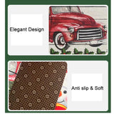 elvesmall Christmas Decoration Floor Mat Entrance Door Bedroom Bath Toilet Anti Slip Mat Carpet 2024 Merry Christmas Navidad New Year Gift