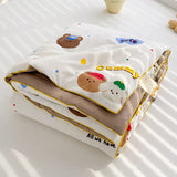 elvesmall New Super Soft Summer Quilt Queen Lightweight Breathable Air Conditioner Comforter Soya Fibre Fill Summer Blanket Single Double
