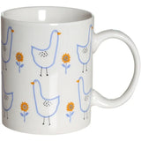 elvesmall  -  Ins Korean Cute Cartoon Duck Mug Girl Breakfast Milk Coffee Oat Cup Office Water Cup