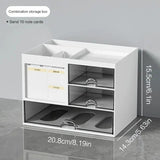elvesmall Desktop Combination Drawer Storage Box Desk Organizer Reasonable Partition Office Accessories Pen Holder Organizers Stationery
