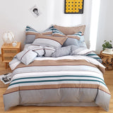 elvesmall Abstract Geometric Bedding Set Queen Size Geometry Rectangle Square Cotton Duvet Cover Pink Purple Comforter Cover for Boys Girl