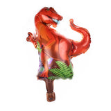 elvesmall  Mini Tyrannosaurus Rex Aluminum Film Balloon Party Children's Birthday Party Dinosaur Decoration Balloon