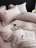 elvesmall lunch break, pure and luxurious 100 pieces of Pima cotton bed sheets, four piece set of all co
