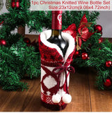 elvesmall Christmas Wine Bottle Cover Merry Christmas Decorations For Home  Cristmas Ornament Xmas Navidad Gifts New Year