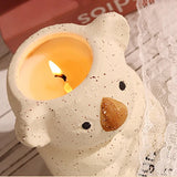 elvesmall Koala Scented Candles for Living Room Decoration Fragrance Candles in Jars with Wooden Wick Souvenirs for Guests