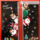 elvesmall Christmas Window Stick Cristmas Ornament Merry Christmas Decorations For Home Xmas Navidad Natal Gifts New Year