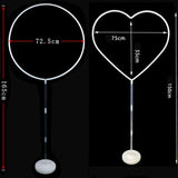 elvesmall Balloon Garland Round Balloon Stand Arch Baby Shower Kids Birthday Party Decorations Ballon Wreath Frame Wedding Party Supplies