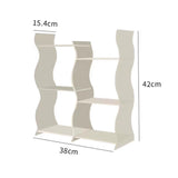 elvesmall -  Wave Type Acrylic Storage Rack Living Room, Desktop Water Cup Storage Rack Household Bedroom Cosmetics Perfume Display Rack
