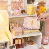elvesmall Desktop Storage Rack Ins Student Dormitory Cosmetic Elevated Stationery Box Office Organizer File Tray Desk Accessories