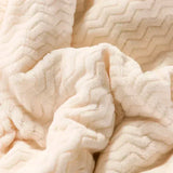 elvesmall  Milk Fleece Autumn Winter Warm Weighted Blankets for Beds European Thickened Beibei Velvet Throw Blanket Warmth Quilt Comforter