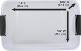 elvesmall  Sterilite 30 Qt Ultra Latch Box, Stackable Storage Bin with Lid, Plastic Container with Heavy Duty Latches to Organize