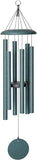 elvesmall Wind Chime 6 Inch Green Wind Chime for Patio Home Decoration and Outdoor Decor (Aluminum Chime) Backyard Garden Macrame Room
