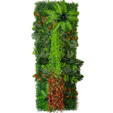 elvesmall 15.74 *47.24inch Artificial Plant Lawn Decorative Plants Grass Wall Panel  Boxwood Hedge Backdrop For Home Decor Office Garden