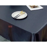 elvesmall Rectangular Polyester Thicken Tablecloth Anti-Stain Anti-Wrinkle Table Cover,for Kitchen Dinner Party Wedding Buffet Feast Decor