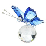 elvesmall  Small Gift Creative Home Counter Decoration Crystal Crafts Three-dimensional Butterfly Home Decoration