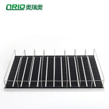 elvesmall Refrigerator Basket Drink Beer Cola Can Soda Storage Rack Beverage Cooler Gravity Feed Shelf Mini-Roller Plastic Roller Shelves