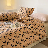 elvesmall 100% Cotton 128x68 Fabric Bedding Set,1 Duvet Cover,2 Pillowcases,No Sheet,Customizable
