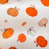elvesmall Orange Pumpkin Duvet Cover Cartoon Style Bedding Set for Kids Girls Soft Microfiber Reversible Comforter Cover with 2 Pillowcase