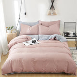 elvesmall  High Quality Cotton Bedding Set Duvet Cover with Pillowcases Breathable Sweat-wicking Plenty of Sizes Available