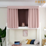 elvesmall Student Dormitory Or Home Block Under The Female Full Shade Cloth INS Bed Curtains  Mosquito Net