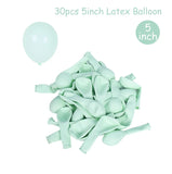 elvesmall Transparent Balloon Letter Box Baby Shower Decoration Birthday Wedding Custom Name Balloon Box 1st Birthday Party Decorations
