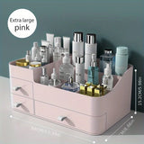elvesmall Desktop Finishing Storage Box Cosmetic Storage Box Office Supplies Tool Storage Drawer Bathroom Storage Rack Desktop Finishing