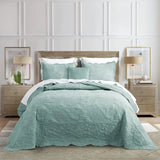 elvesmall  Oversized King Bedspread 128x120 Extra Wide, Quilted Coverlet Bedding Set, Thin Comforter, Luxurious, 5 Piece, Bedspread Set